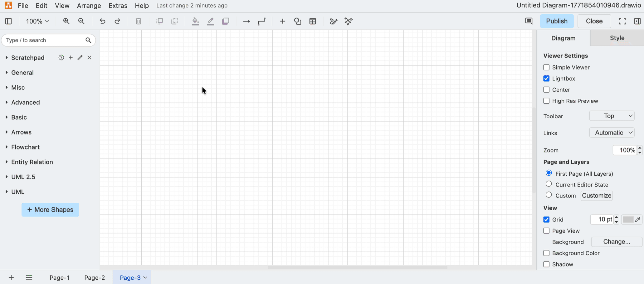 draw.io Texteditor zum Erstellen benutzerdefinierter Shapes