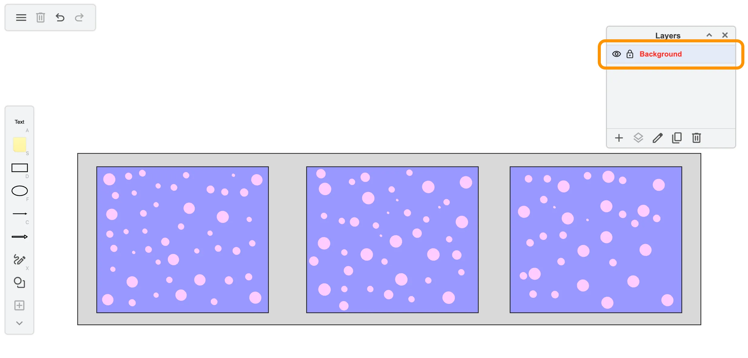 drawio lock background