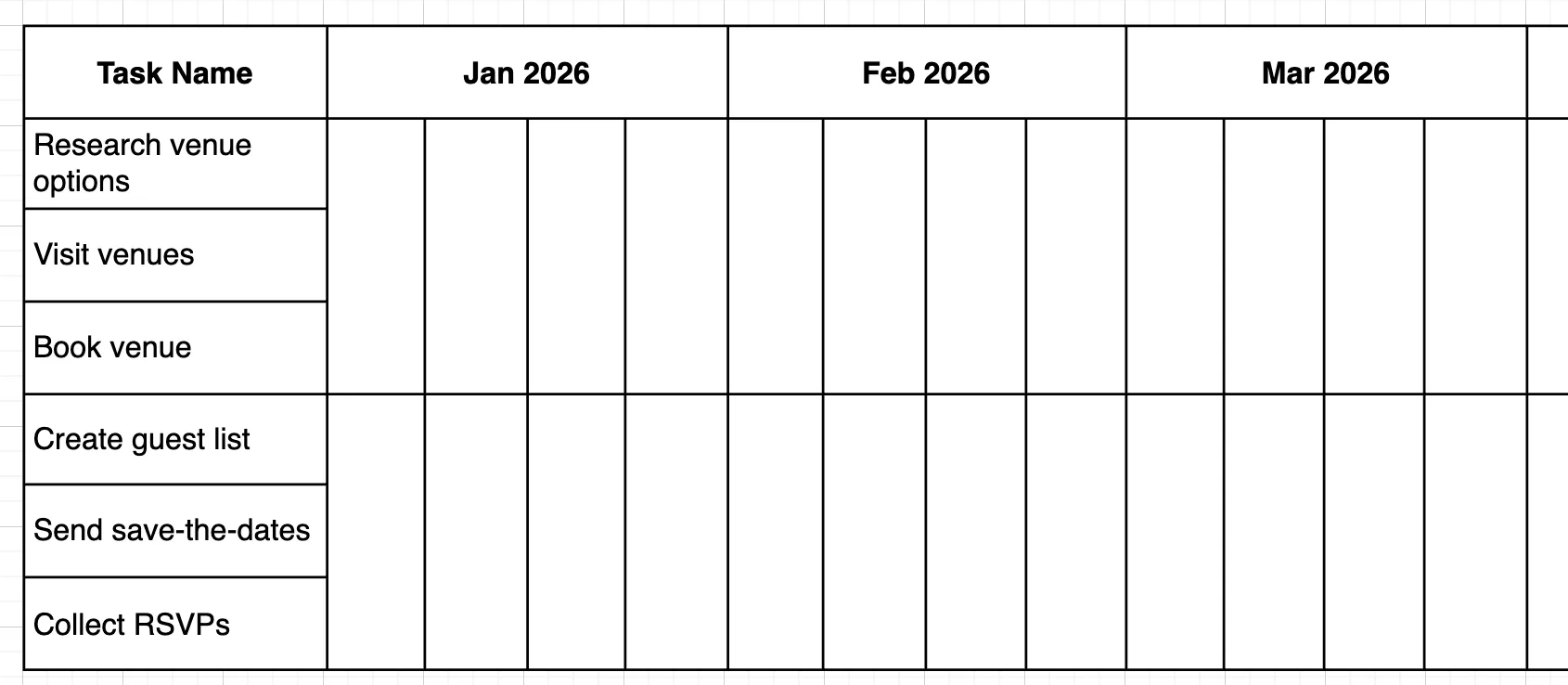drawio table merged cells
