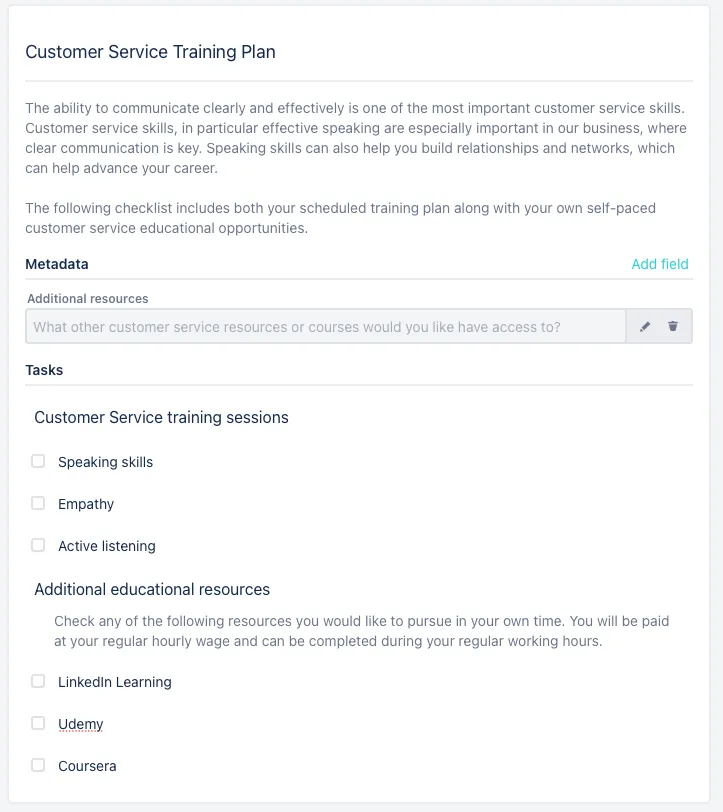 Checklist-Confluence-Customer-Service-Plan