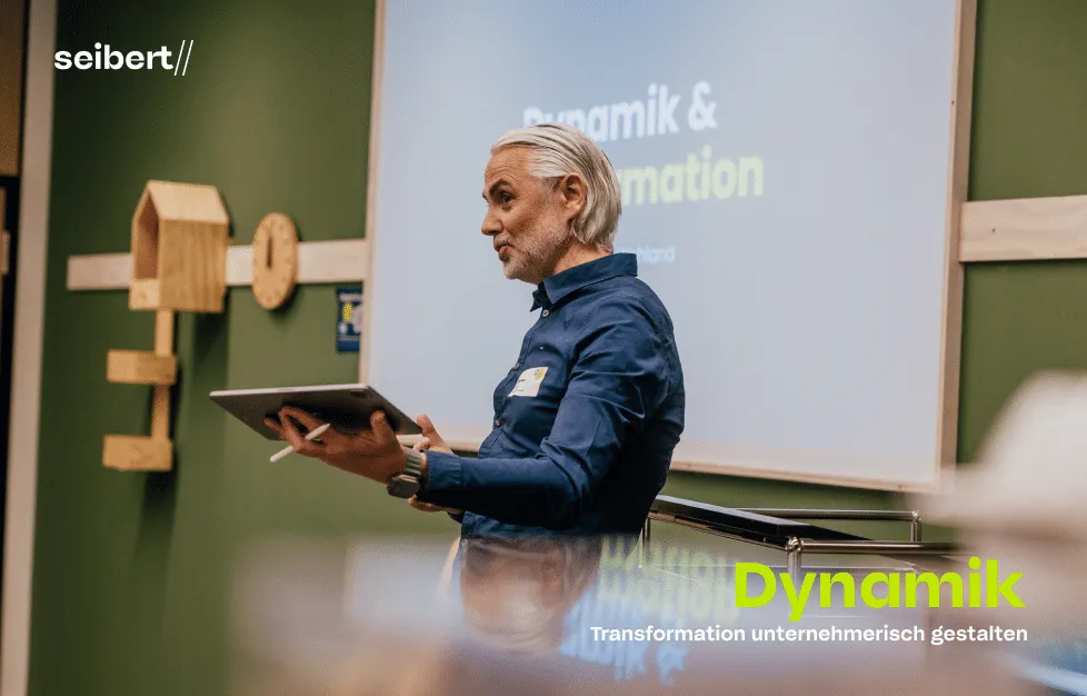 Stefan Hagen beim Event Transformation unternehmerisch gestalten