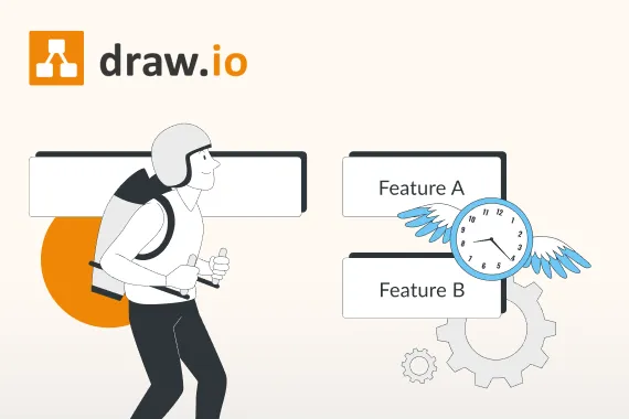 Remote-Zusammenarbeit und draw.io 5 Tipps für schnelle Diagramme