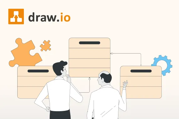 Gute Beziehungen mit draw.io Mit Entity-Relationship-Diagrammen Daten anschaulich visualisieren