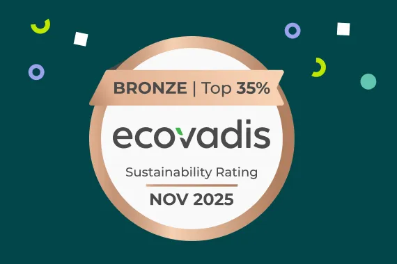 Die Seibert Group verbessert ihre Nachhaltigkeitsbewertung beim Ecovadis-Rating 2025 auf 70 von 100 Punkten.