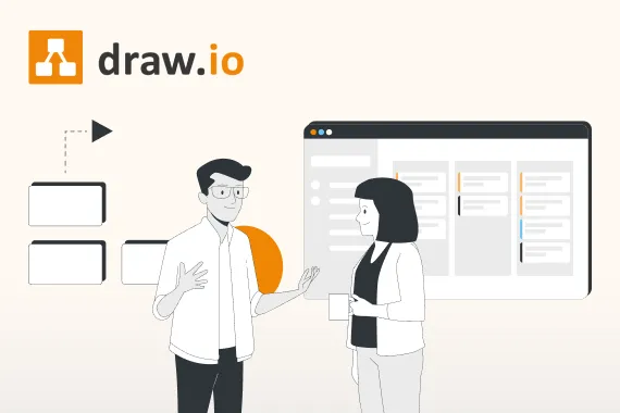draw.io präsentiert Warum du ein Diagramm-Tool nutzen solltest, das eine Integration in Confluence/Jira bietet