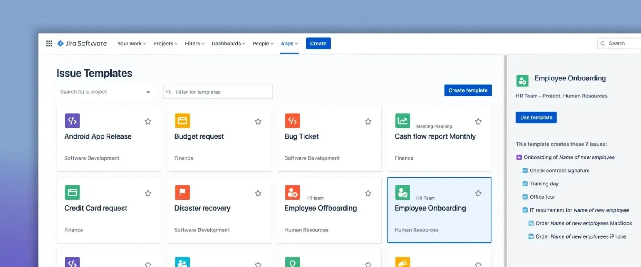 Einfach wie nie Vorlagen für Vorgänge und Subtasks in Jira Cloud erstellen