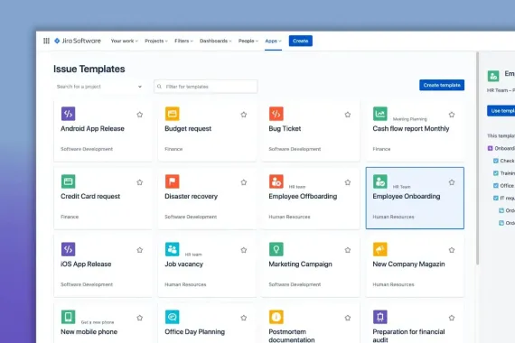 Einfach wie nie Vorlagen für Vorgänge und Subtasks in Jira Cloud erstellen