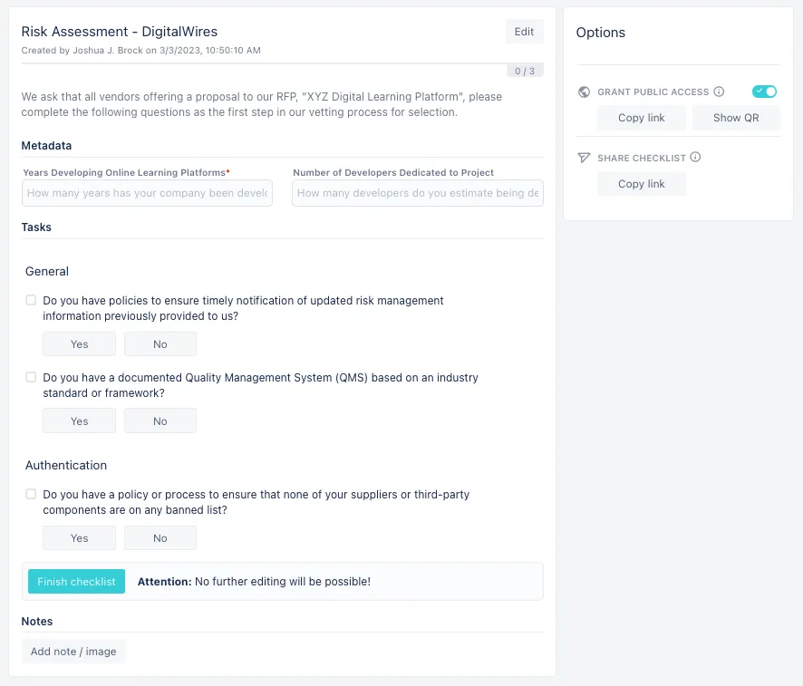 VRA-Checklists-Confluence