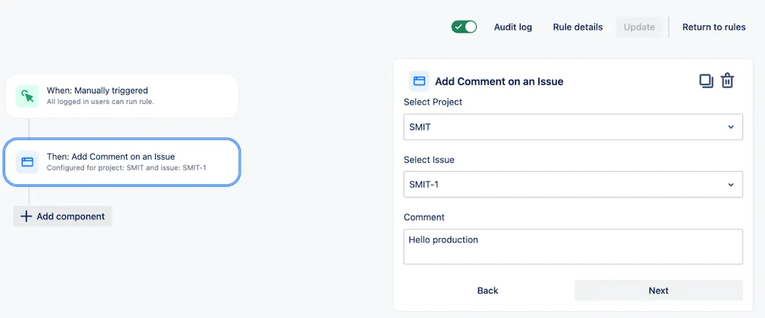 Was sind Forge Automation Actions, wie funktionieren sie?