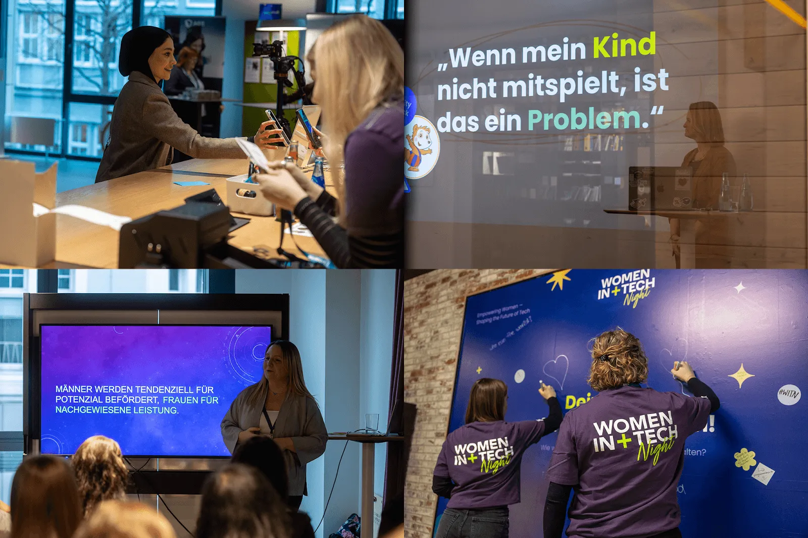 Eindrücke zur Women in Tech Night 2025