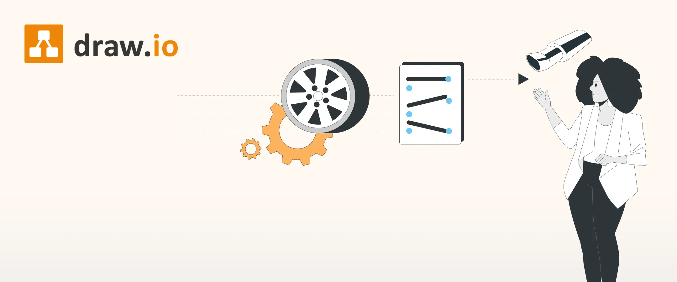 Schaltpläne mit draw.io erstellen: Eine Simson-Schwalbe-Fallstudie