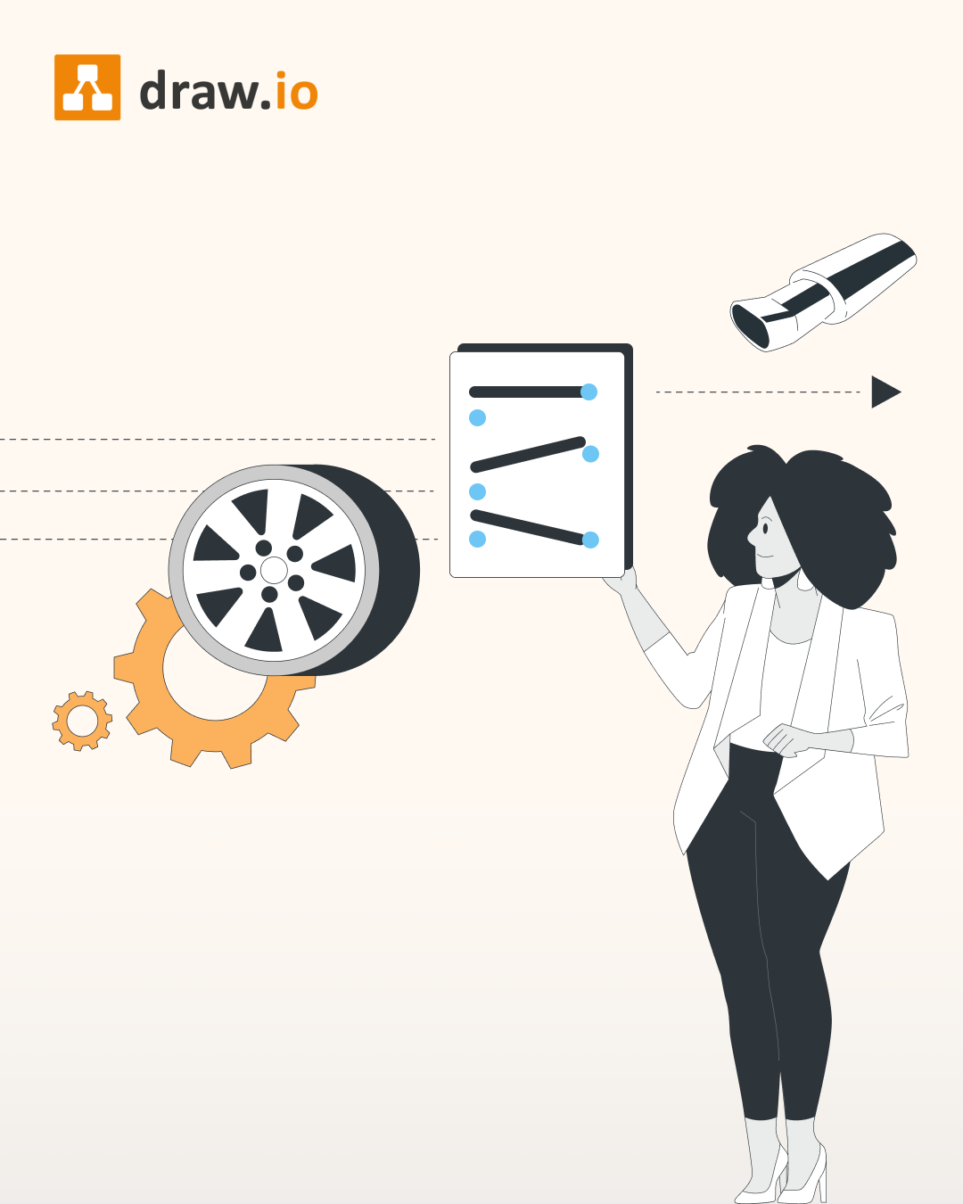 Mit Drawing Schaltpläne in draw.io erstellen – Simson-Schwalbe-Fallstudie