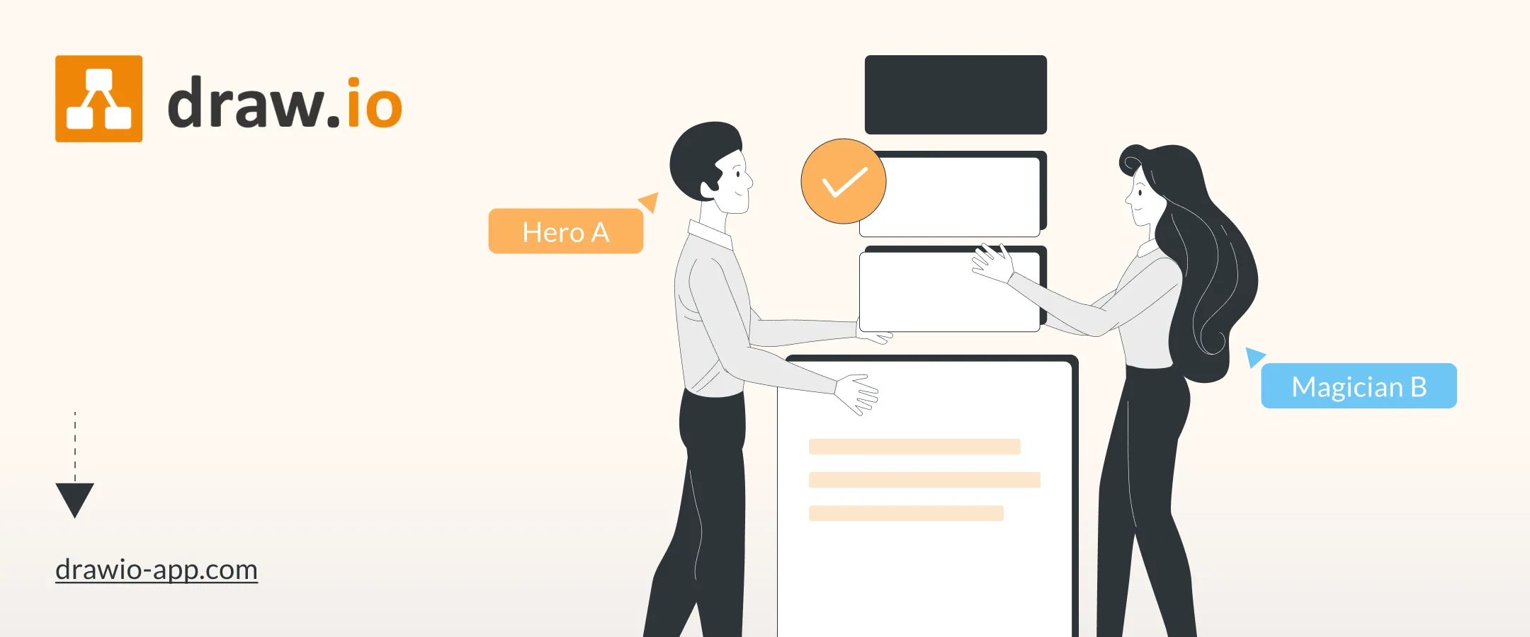 draw.io hinter den kulissen