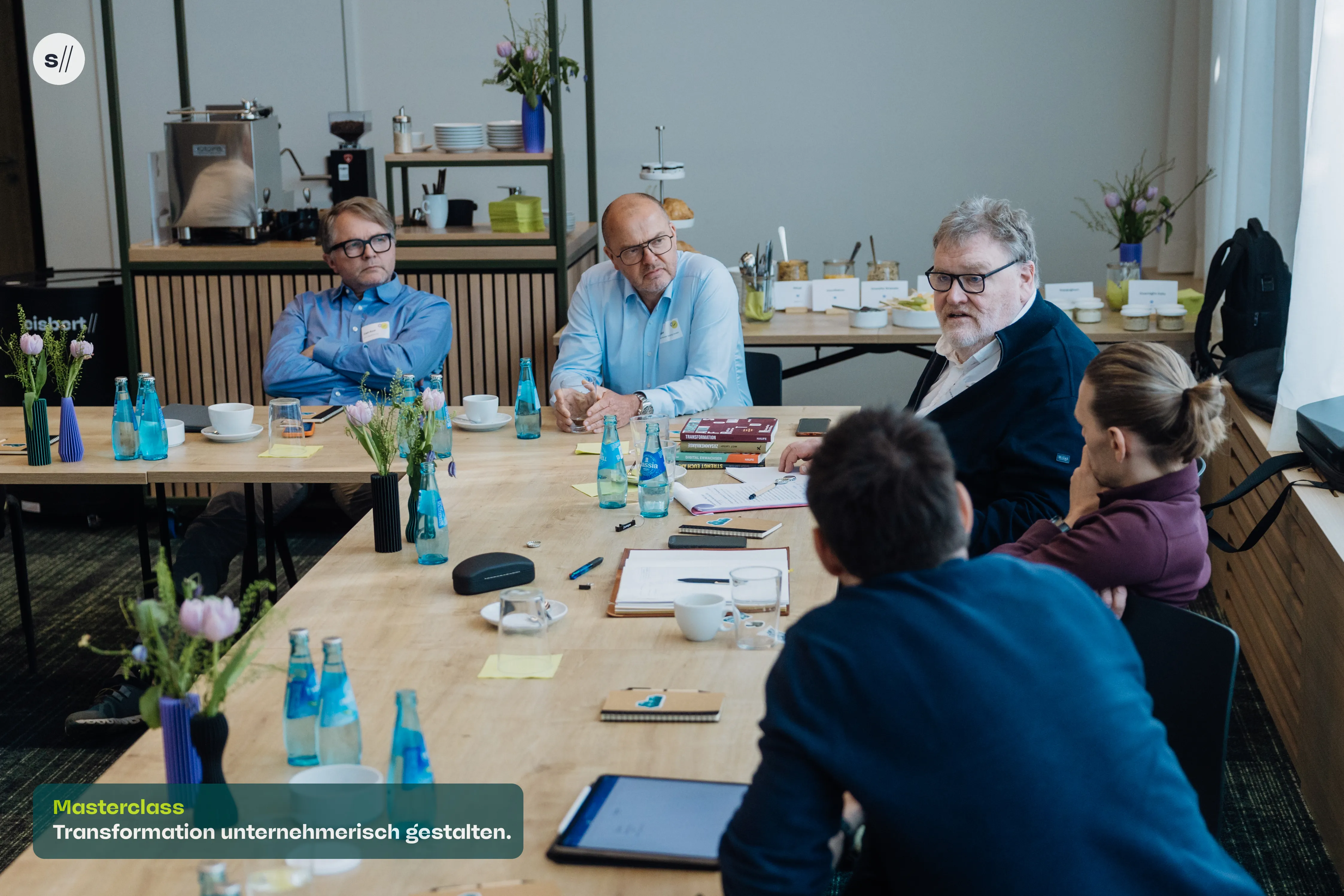 Gruppendiskussion bei der Masterclass