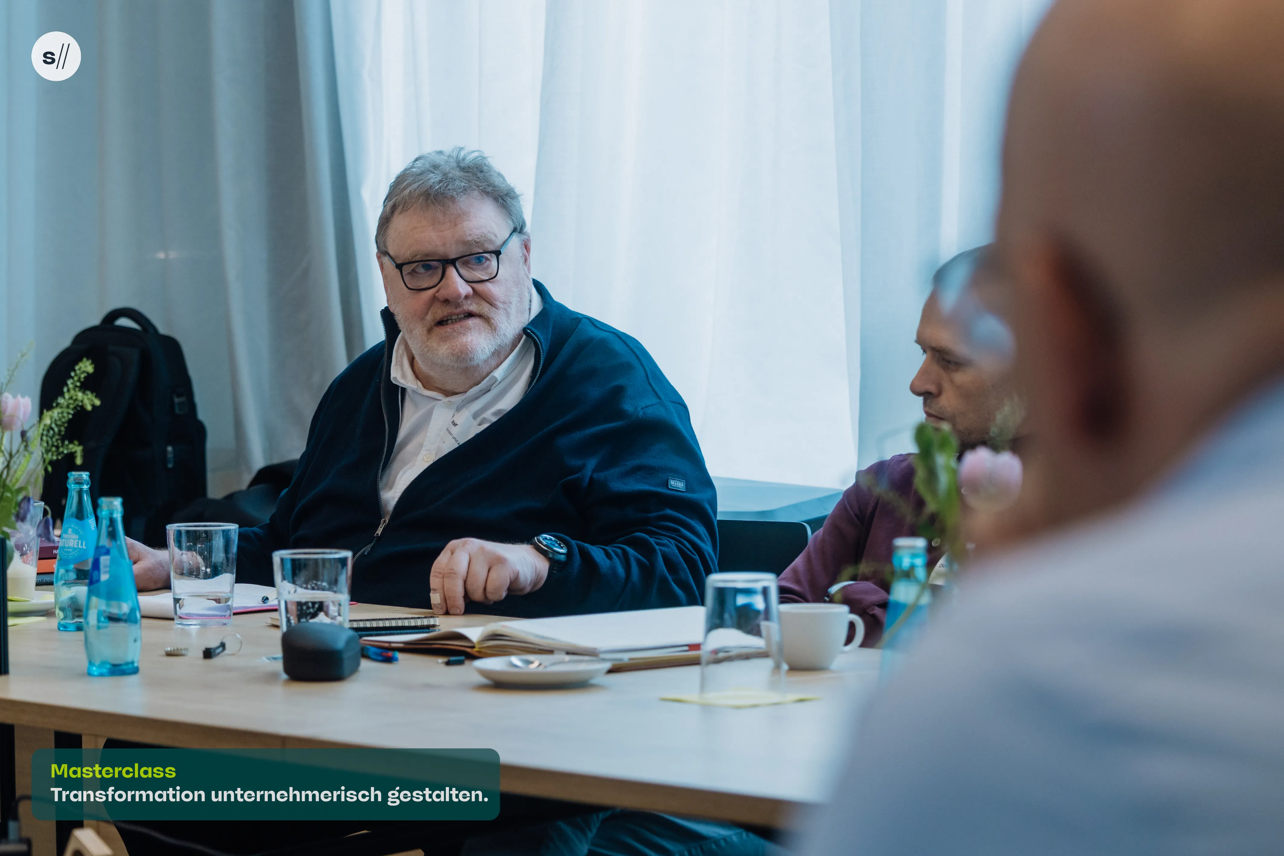 Wolf Lotter im Gespräch bei der Masterclass