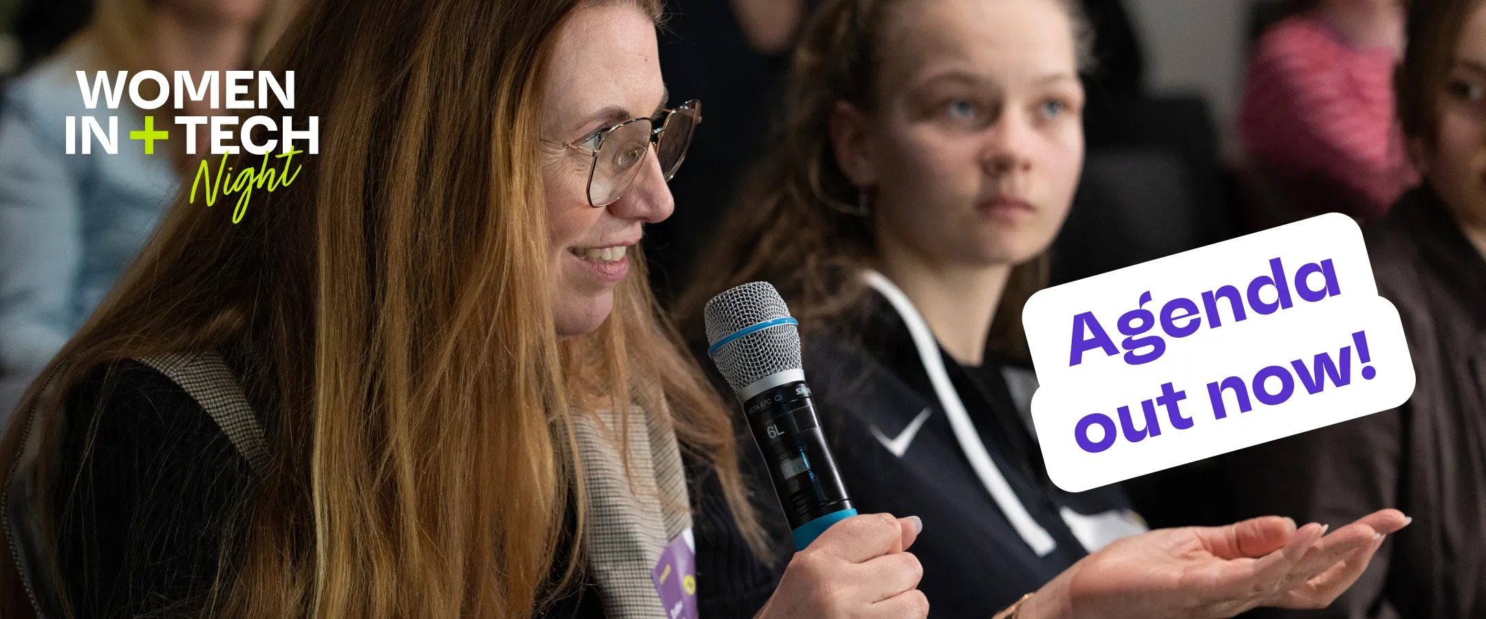 Die Agenda für die Women in Tech Night 2026 steht. Erfahre im Blog mehr über die Programmpunkte und unsere diesjährigen Sponsoren AOE, Andrena Objects, KEGON und Weltenbauer.