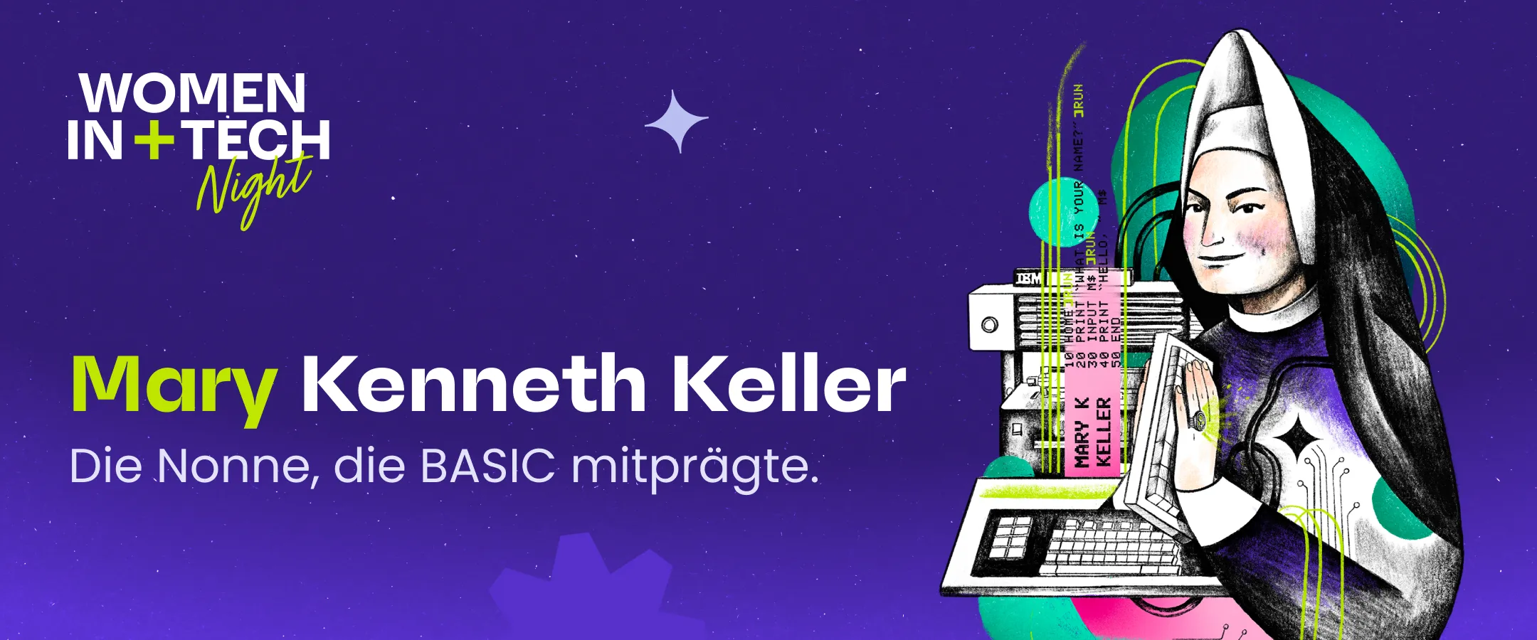 Women in Tech Night – Mary Kenneth Keller, Pionierin der Informatik